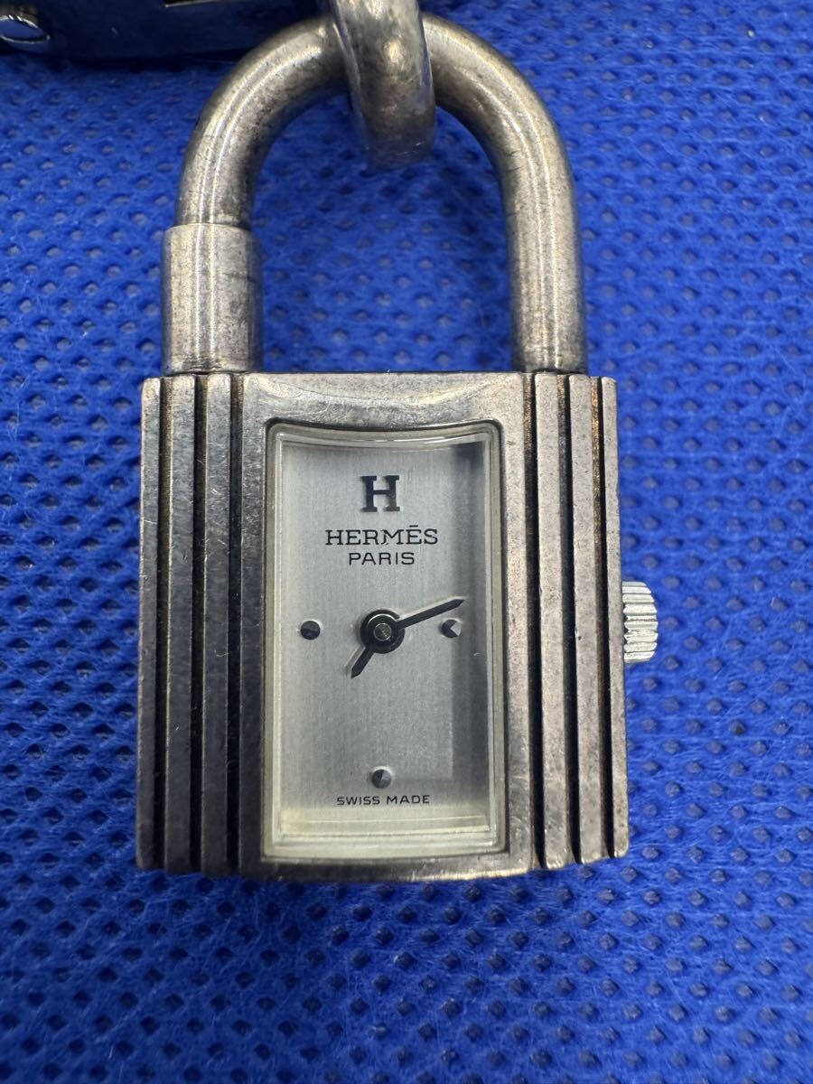 HERMES エルメス ケリーウォッチ カデナ シルバー クォーツ レディース H004拍卖