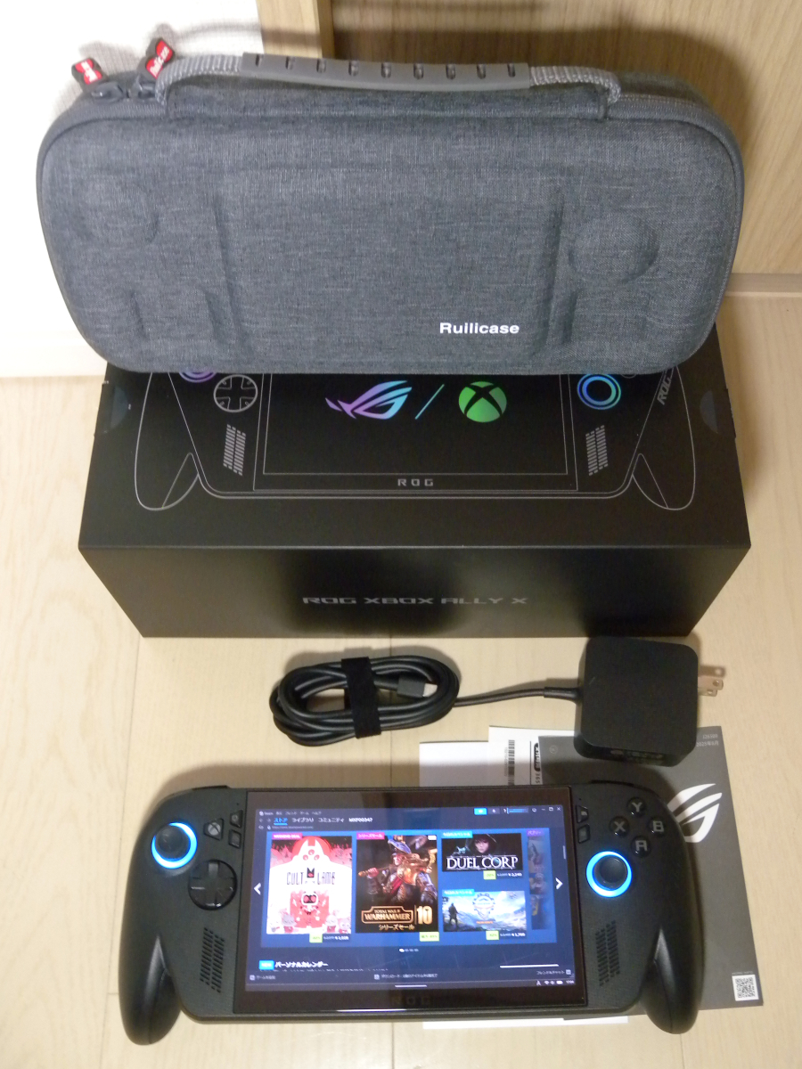 ASUS ROG XBOX ALLY X 新品同様の美品 動作確認済 保護ケース付拍卖