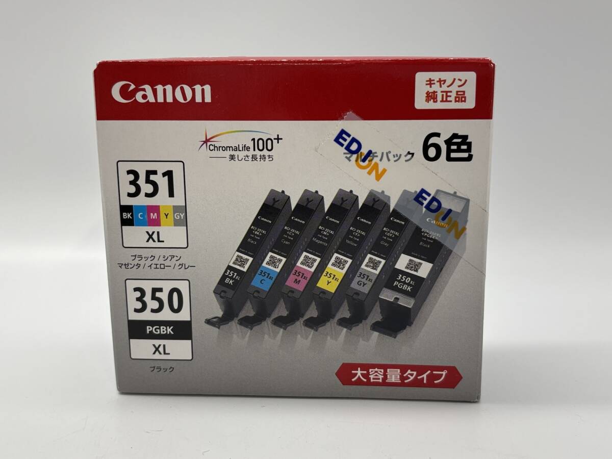 #217000 Canon BCI-351XL+350XL/6MP 6色マルチパック 標準 純正インクカートリッジ 期限切れ拍卖
