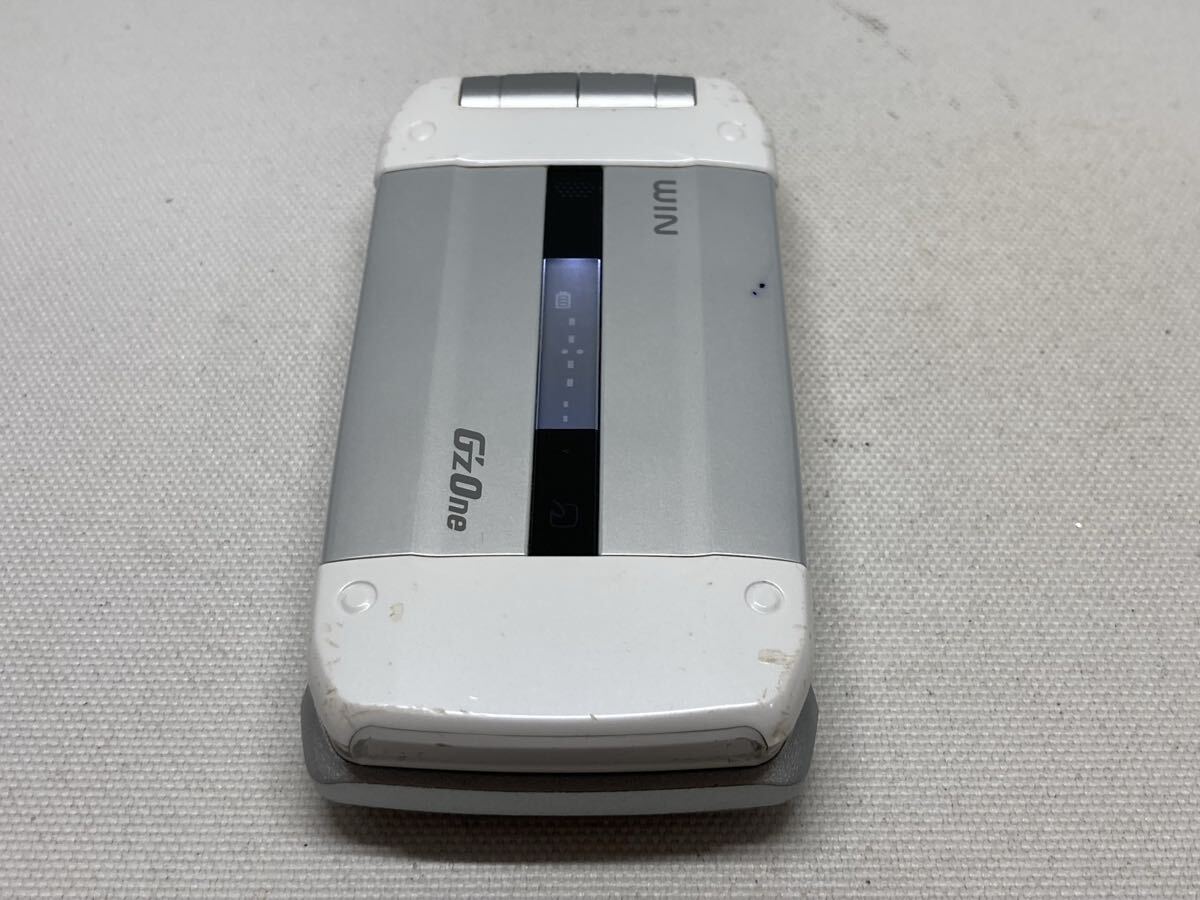au WIN CDMA W62CA G'zOne CASIO カシオ 携帯電話 ガラケー ホワイト g01c294dd拍卖