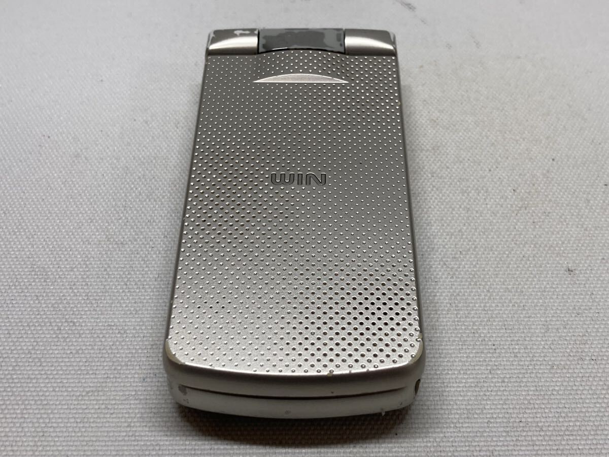 au WIN CDMA W61CA CASIO カシオ ワンセグ 携帯電話 ガラケー ゴールド h01a420dd拍卖
