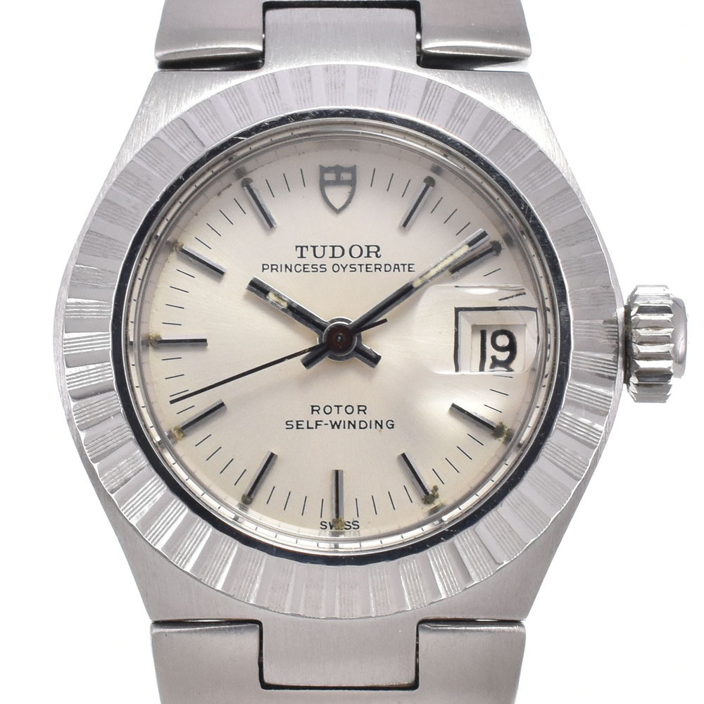 チューダー TUDOR 9311/0 オイスタープリンセス デイト ステンレス シルバー 自動巻き レディース 良品 腕時計 R#149180拍卖