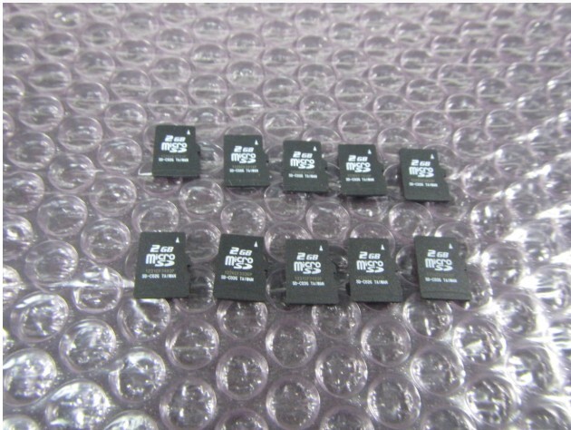 T02G10★☆ TOSHIBA 東芝 SA02G マイクロSDカード microSD 2G (10枚) SD-C02G 送料:185円~ ☆★拍卖