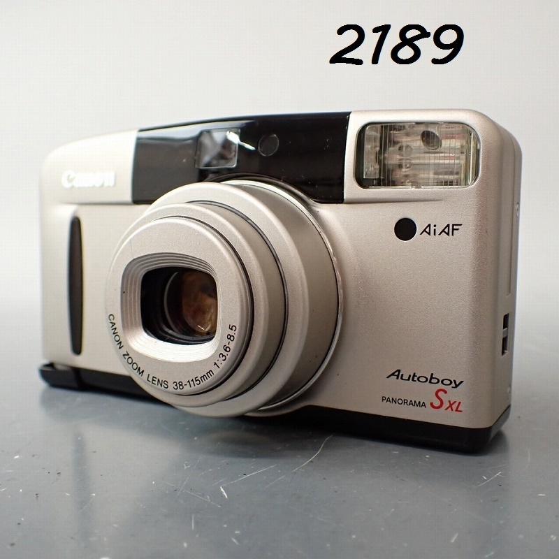●MK-2189 CANON AUTOBOY XL38-115mm F3.6-8.5 電池蓋破損 60サイズ 20260810拍卖