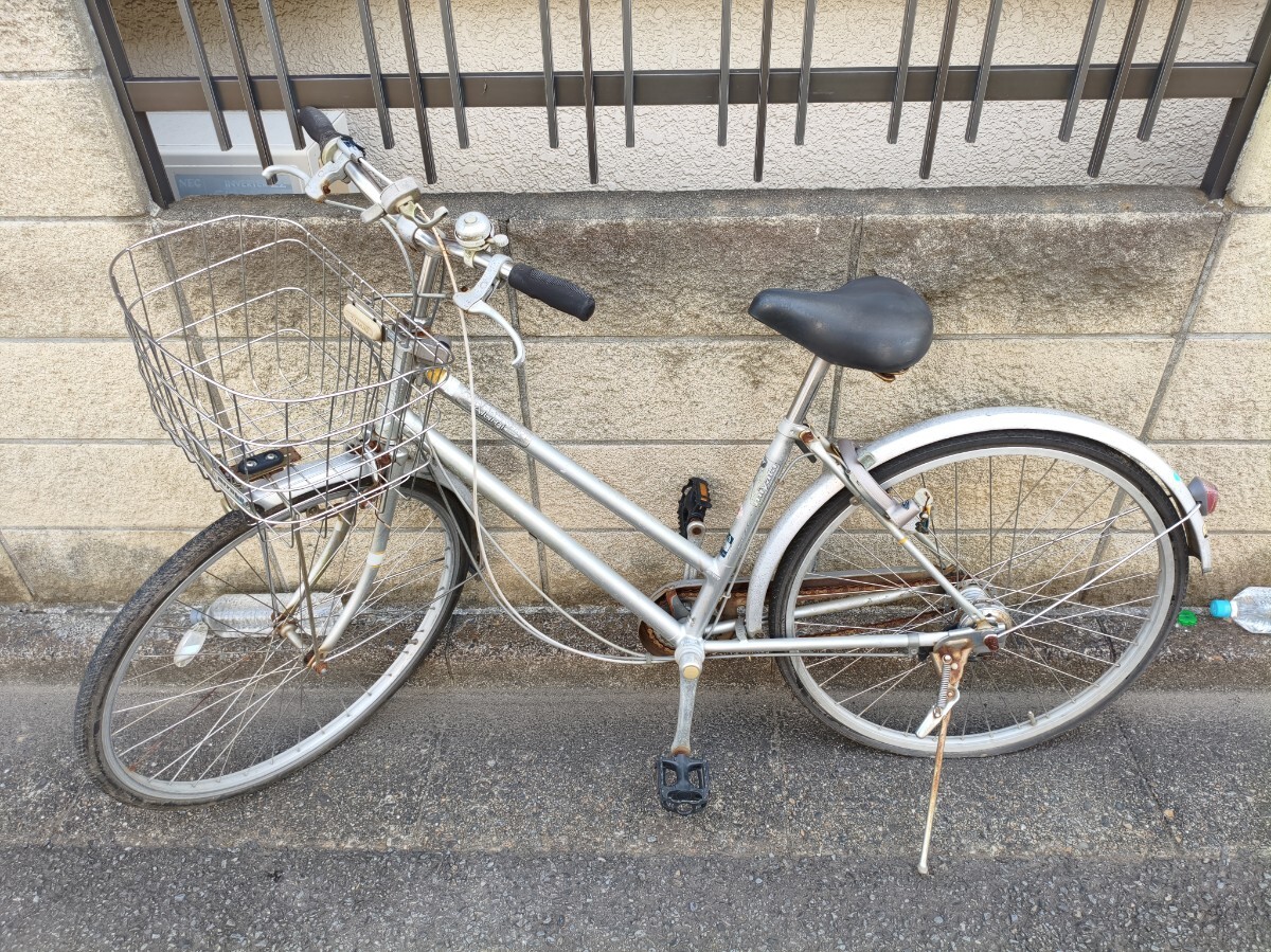 【発送不可・引き取り限定】【後輪パンク】ミヤタ 26インチシティサイクル拍卖