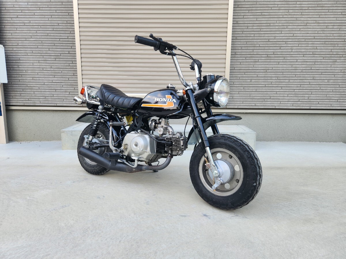4l カスタム ブラック ローダウン モンキー ダックス シャリー 車体 神戸 実働拍卖