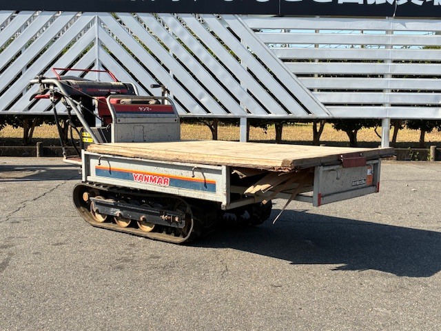愛知発☆ YANMAR ヤンマー クローラー運搬機 MCG95 GA120 フィンガースタート 最大馬力4馬力 最大作業能力:250kg ※商品説明要確認拍卖