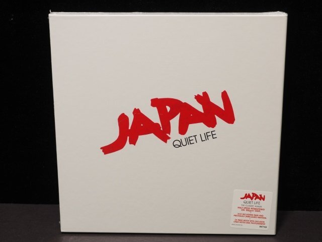 T215【未開封品】CD+LP Japan Quiet Life 1LP+3CD BOX BOOKLET 180g Deluxe Edition BMGCAT403CDX レコード拍卖