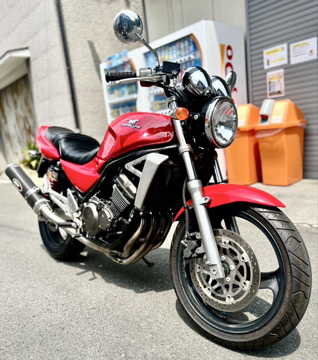 『美車』バリオス2 後期型 NASSERT(ナサート)カーボンマフラー ETC付き拍卖