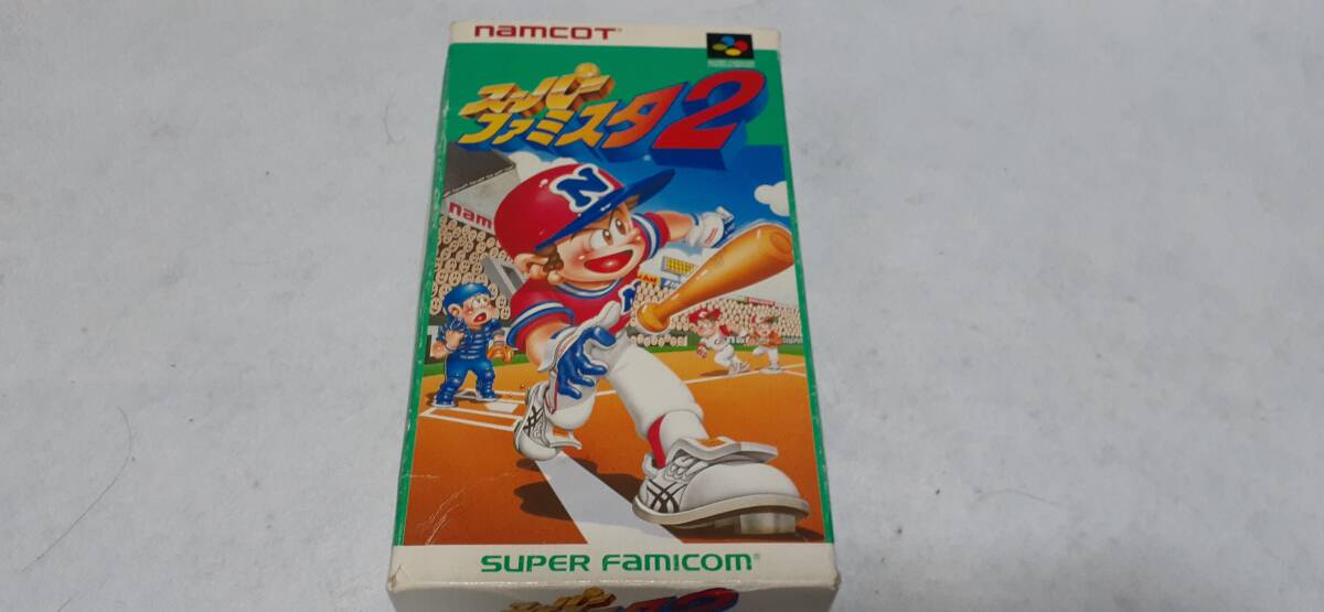 ☆ SFC 【スーパーファミスタ 2】箱.説明書付き動作保証付拍卖