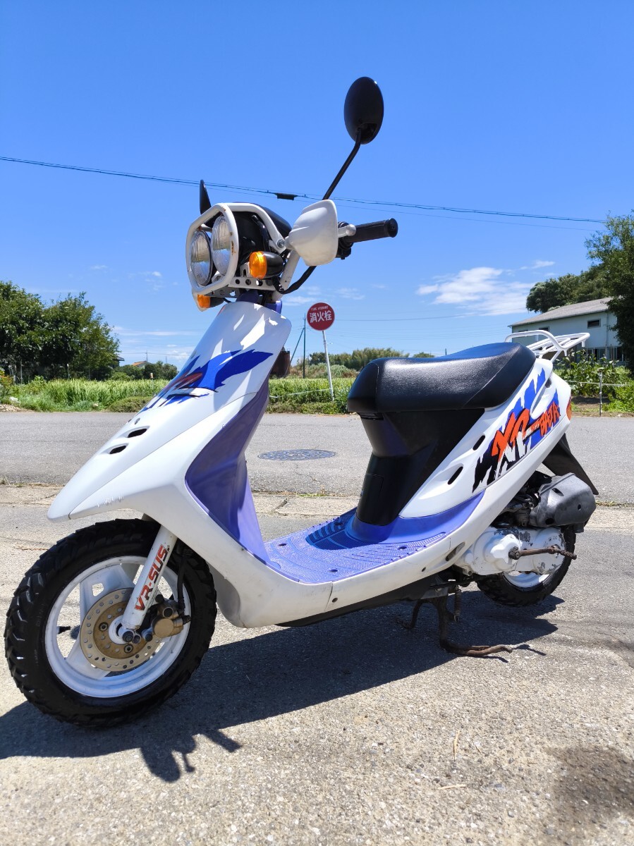 HONDA DIO XR BAJA ホンダ ディオXR バハ AF28 現状車/バッテリー無/エンジンOK/ウインカー&ライト点灯OK/セルキック併用/始動動画あり拍卖