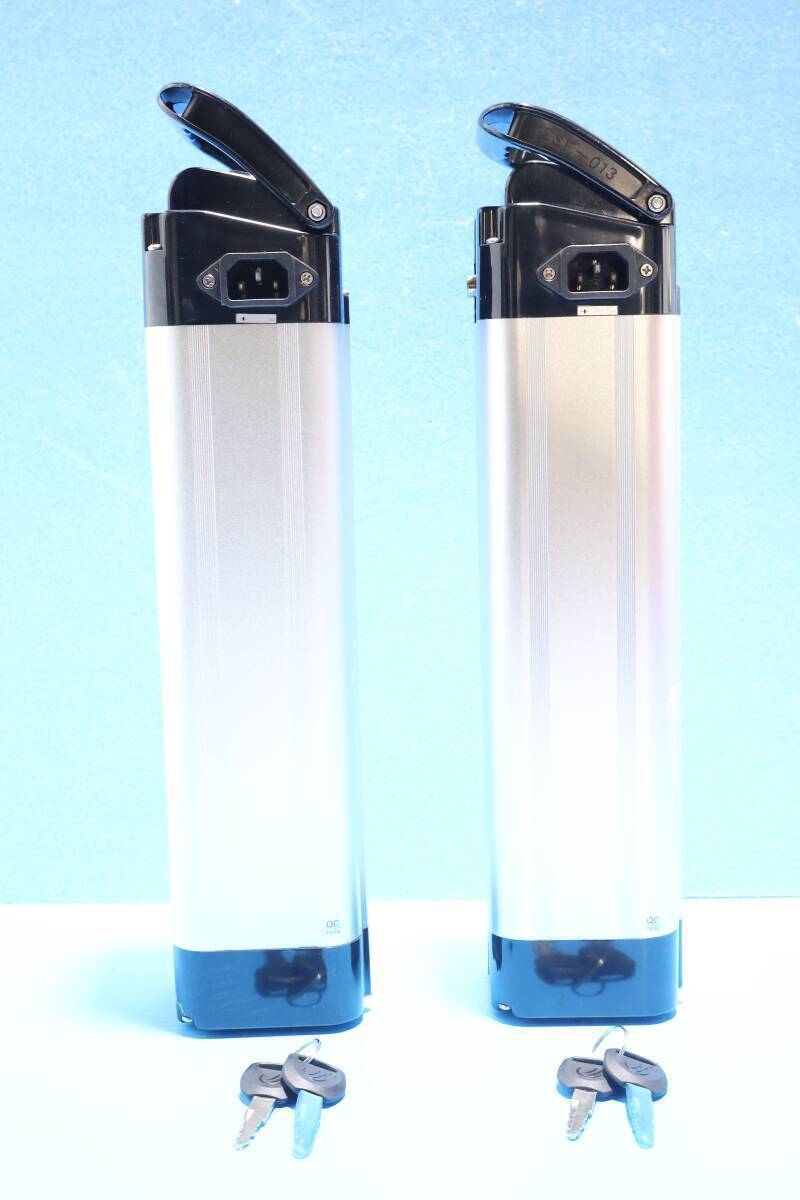 A3575 P 未使用 2個セット GeePower G-BD2415BH 24V15Ah 電動自転車用リチウムバッテリー E-bike対応 鍵2本 残量表示 サイズ約37cm × 7cm拍卖