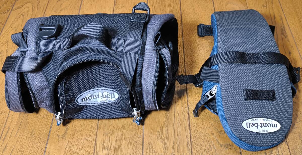 モンベル 自転車用「フロントバッグ」と「サドルポーチ L」セット拍卖