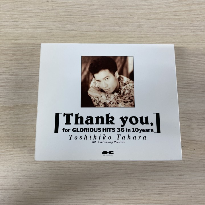 ▲01)【1点限り!】田原俊彦/Thank you. for GLORIOUS HITS 36 in 10 years/CD3枚組/ポップス/PCCA-00026/A拍卖