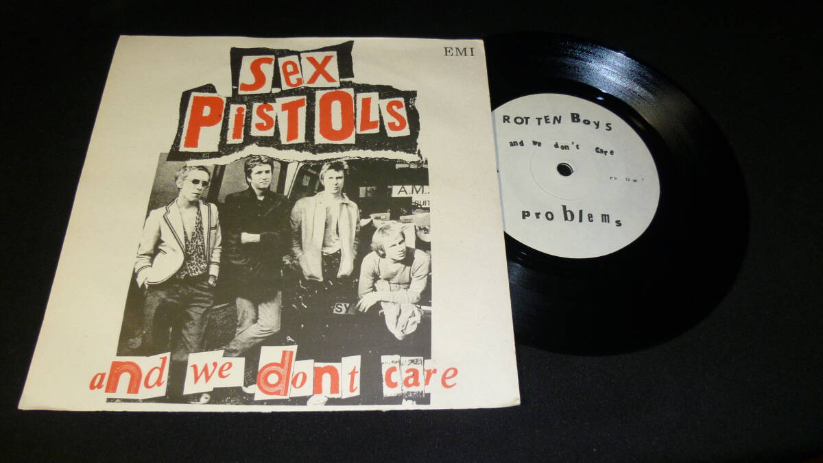 SEX PISTOLS/AND WE DON’T CARE SINGLE盤拍卖