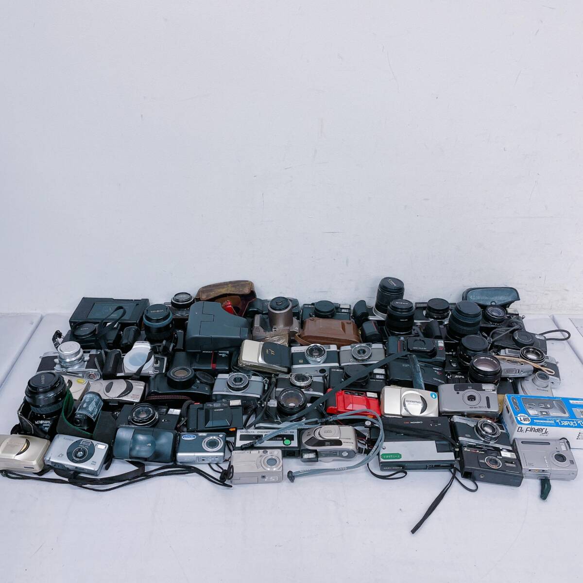 6Y012【 1円スタート! 】 まとめ 大量 一眼 MINOLTA ミノルタ OLYMPUS オリンパス フィルムカメラ 中古拍卖