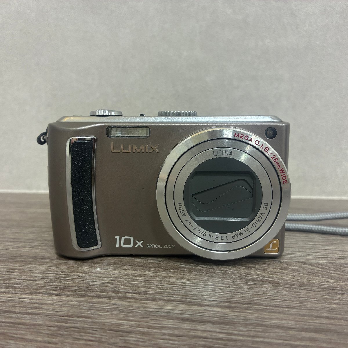 【558_89348】【1円スタート】 Panasonic パナソニック LUMIX DMC-TZ5 コンパクトデジタルカメラ デジカメ ブラウン拍卖