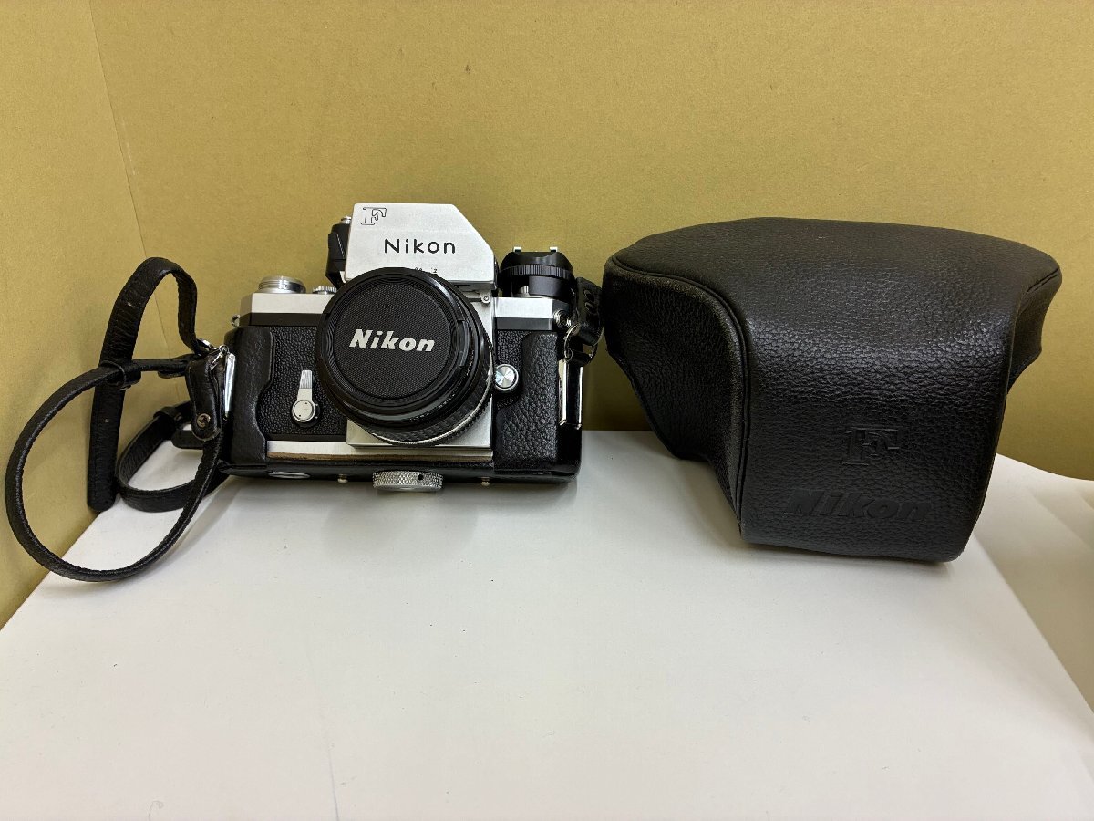 【521_00822】nikon(ニコン) F フォトミック FTn シルバー 35mmフィルム一眼レフカメラ ケース付き 動作未確認拍卖
