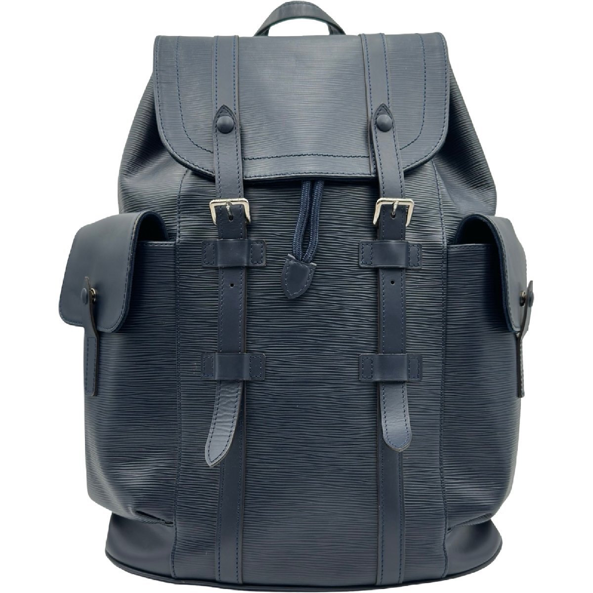 ルイ・ヴィトン LOUIS VUITTON クリストファーPM M58868 ブルーマリーヌ エピ リュック デイパック メンズ 中古拍卖