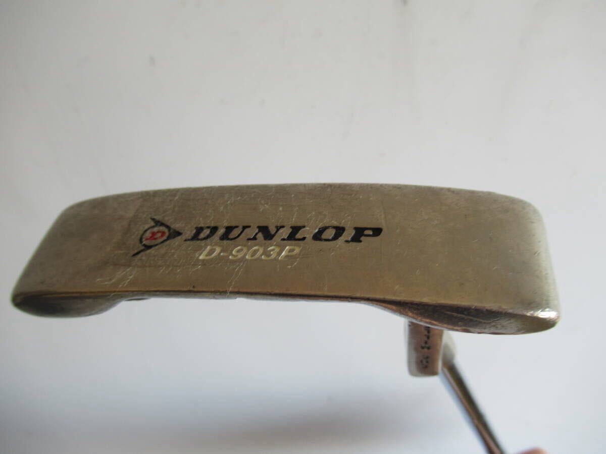 ★DUNLOP ダンロップ D-903P パター 34インチ 純正スチールシャフト E244★レア★激安★中古★ ★拍卖