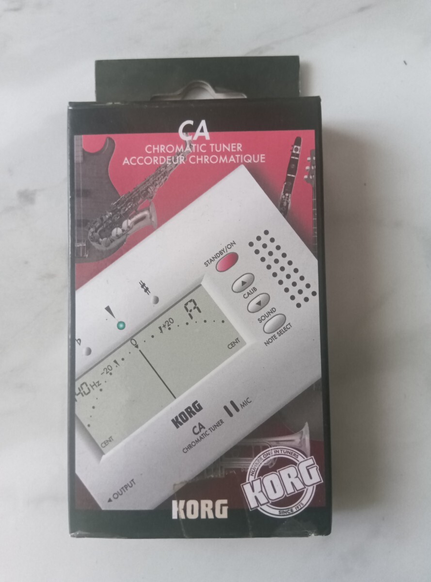 【未使用】KORG CA クロマチックチューナー拍卖