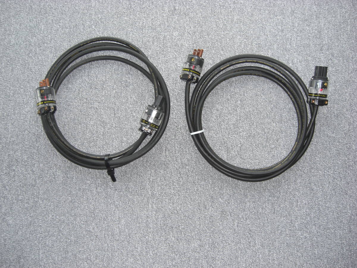 電源ケーブル ACROLINK 6N-P4020Ⅱ 99.9997%CU 約3.2m 2組 電源プラグはFURUTECH拍卖