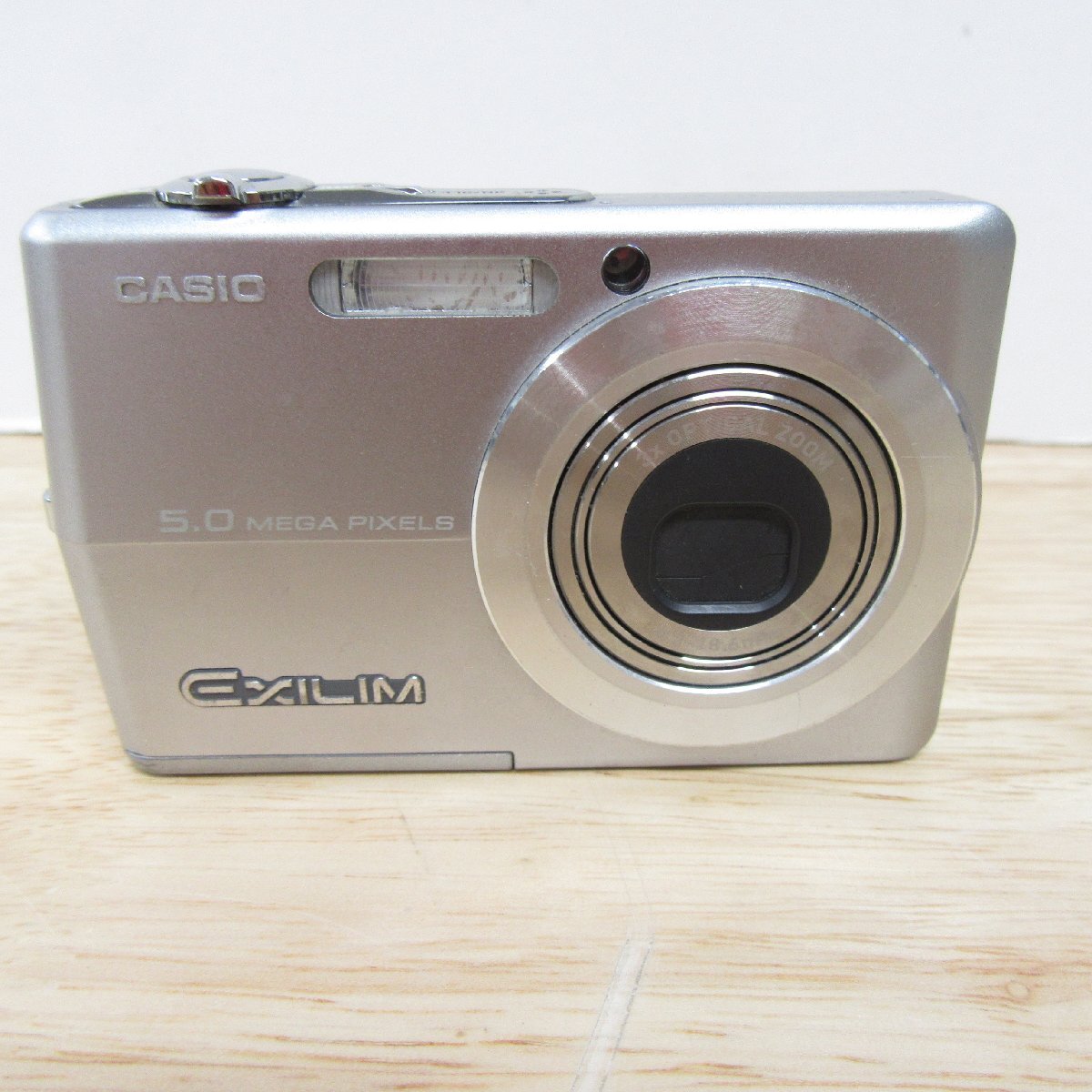 【80】1円~ カシオ EXILM EX-Z500 コンパクト デジタルカメラ デジカメ コンデジ 稼働未確認 ジャンク 現状品拍卖