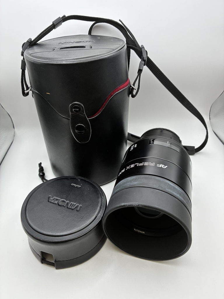 【18992】 ★1円スタート ミノルタ MINOLTA AF REFLEX 500 ミラーレンズ カメラ Af500拍卖