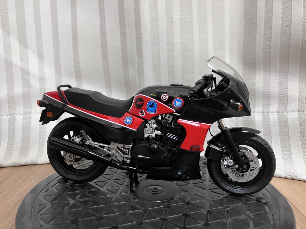 1/12スケール トップガンNINJAGPZ900R プラモデル完成品拍卖