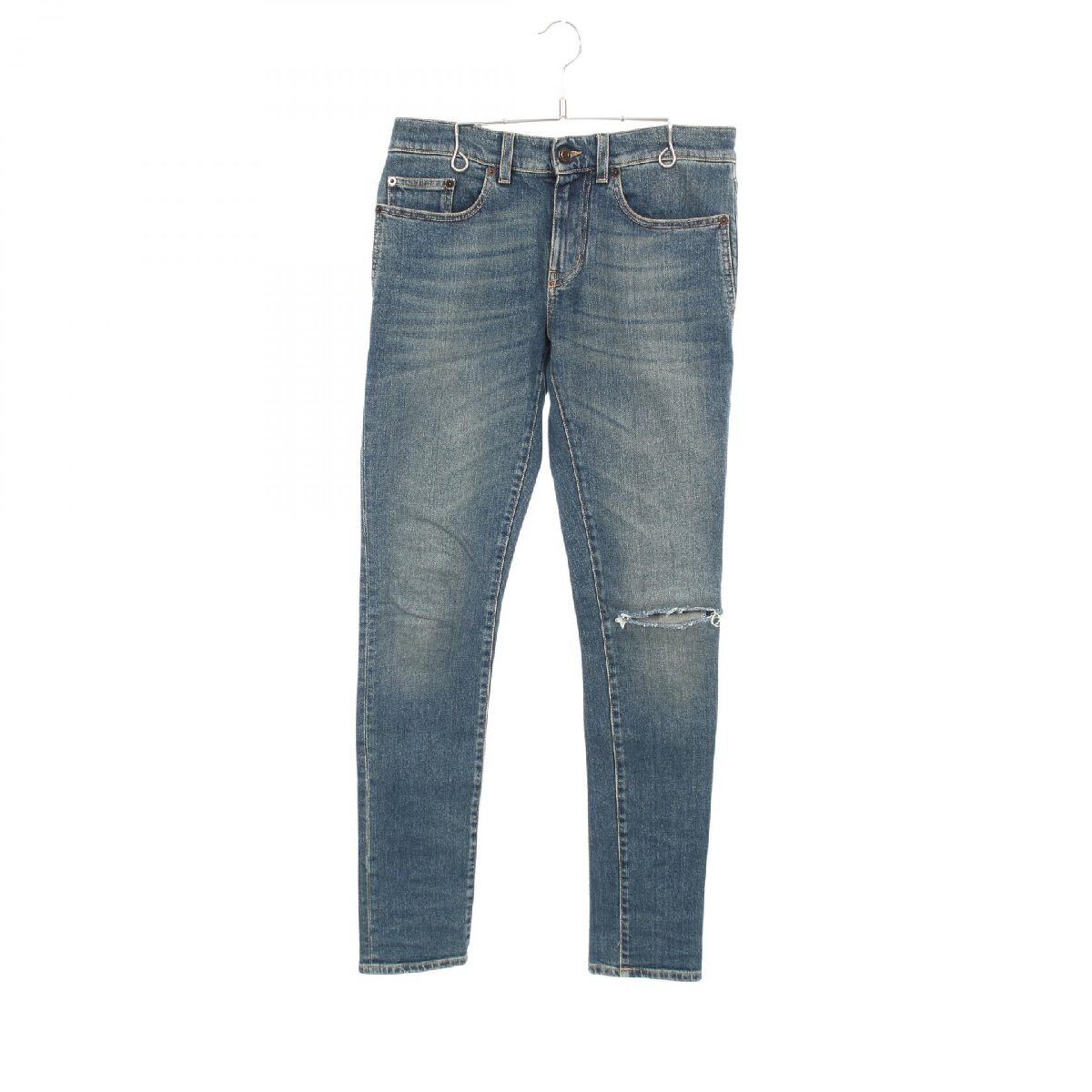 サンローランパリ ブランドオフ SAINT LAURENT PARIS コットン デニムパンツ 中古 レディース拍卖