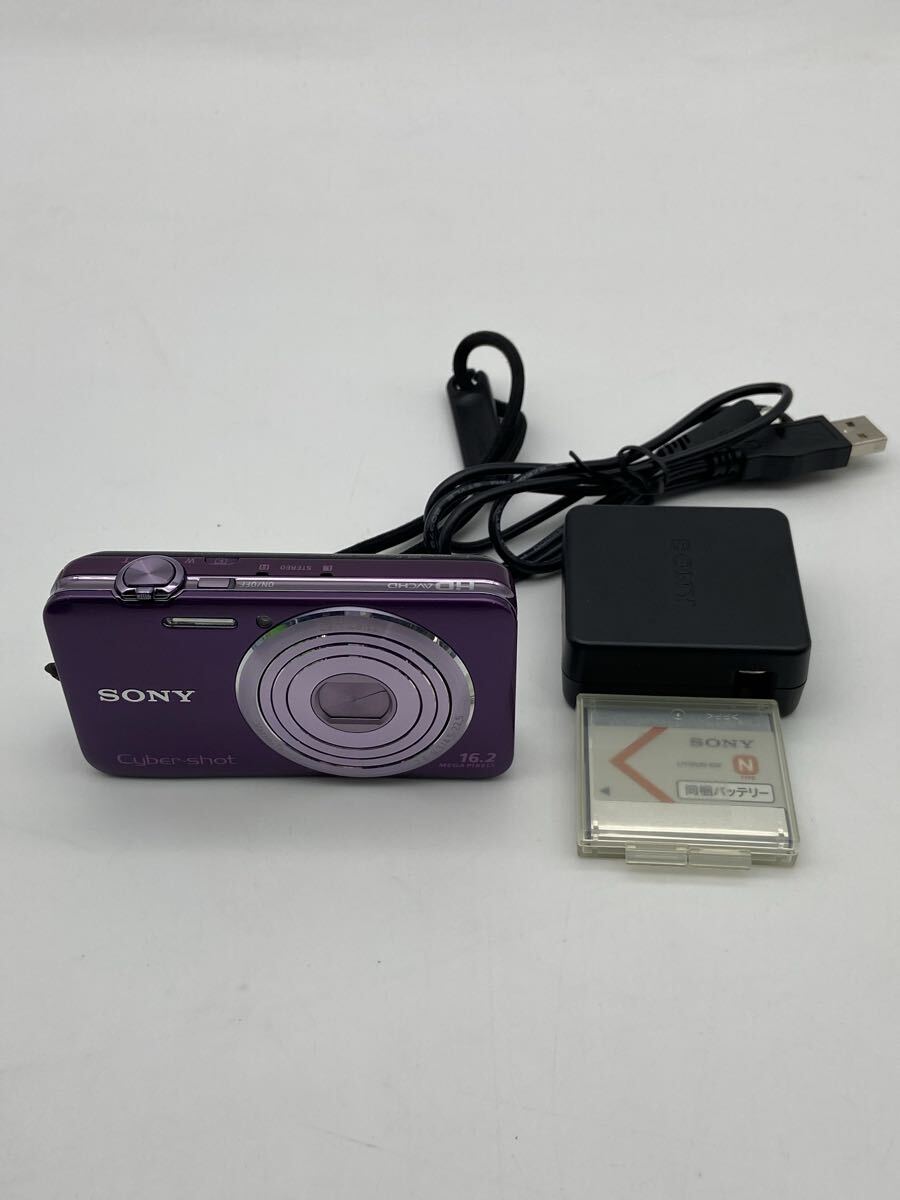 O【500円スタート】SONY Cyber-shot コンパクトデジタルカメラ Exmor R DSC-WX30 パープル ソニー サイバーショット デジカメ 拍卖