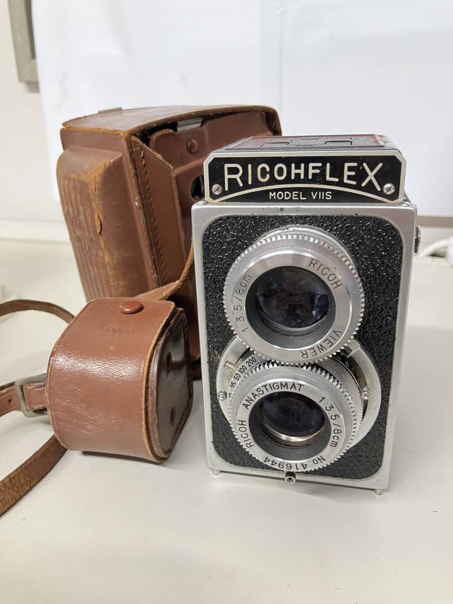 I2608-0177 二眼レフカメラ RICOHFLEX MODEL VIIS リコーフレックス フィルムカメラ 中古品 ヤ60拍卖