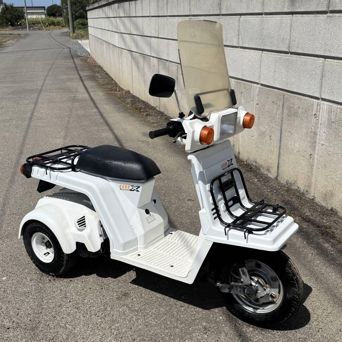 ホンダ ジャイロX TD01 純正 スズキホンダカワサキ検)CB ダックス シャリー モンキー JAZZ 27V 3KJ SA JOY UP キャノピー 部品取り 3輪 拍卖