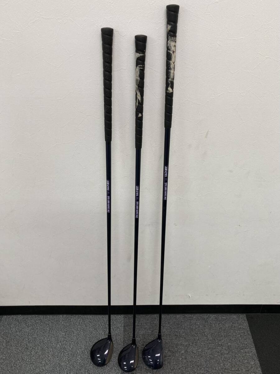 T◇ 1円スタート ASAHI GOLF 朝日ゴルフ JJX-CTI 575EX CARBON TITAN ゴルフクラブ 3点 まとめ ドライバー フェアウェイウッド拍卖