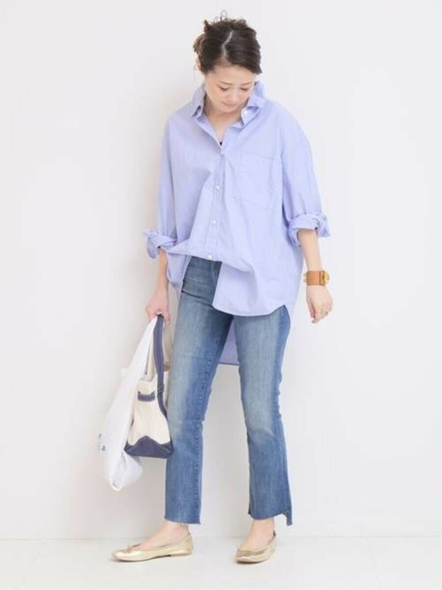 ■完売 2万7500円 EVERYDAY I LIKE. Big Wash シャツ アパルトモン購入拍卖