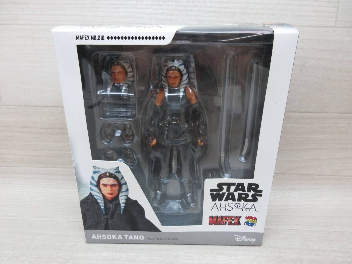 10/Э243★スター・ウォーズ MAFEX No.210 アソーカ・タノ(マンダロリアン Ver.)拍卖