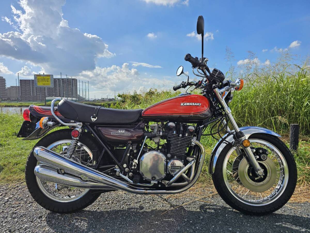 Z1 1973年 初期型 フルレストア 車検付き とても綺麗です!【Z2 Z1-R 900 SUPER4】拍卖