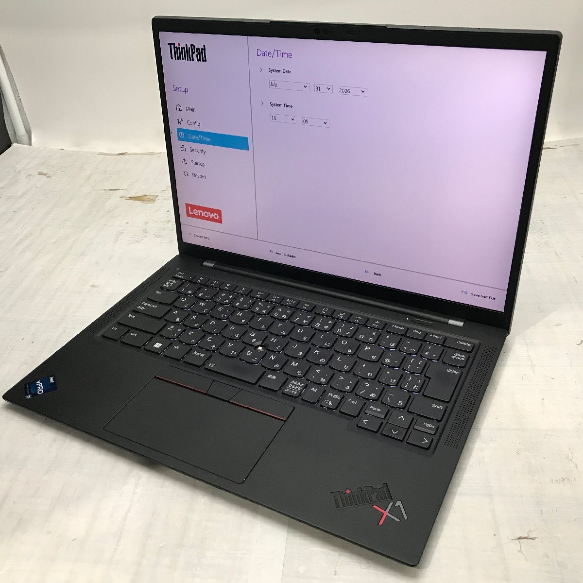 LENOVO ThinkPad X1 Carbon 21CCS0KU0X Core i7 1270P/32 GB/1 TB(NVMe) 〔B0326〕拍卖
