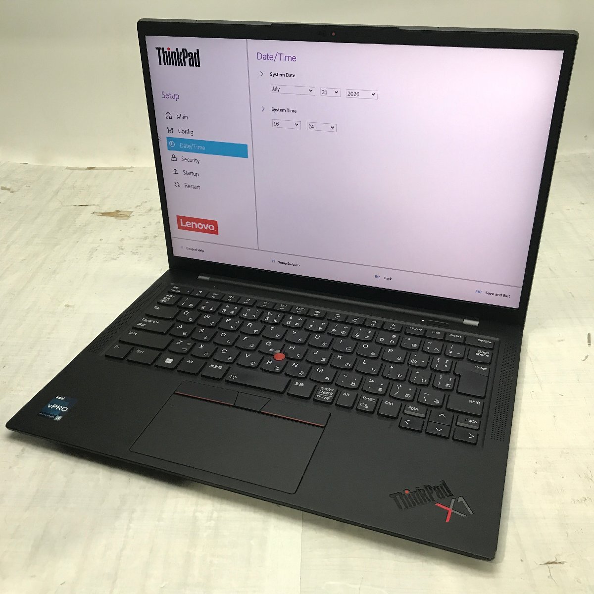 LENOVO ThinkPad X1 Carbon 21CCS0KU0X Core i7 1270P/32 GB/1 TB(NVMe) 〔B0412〕拍卖