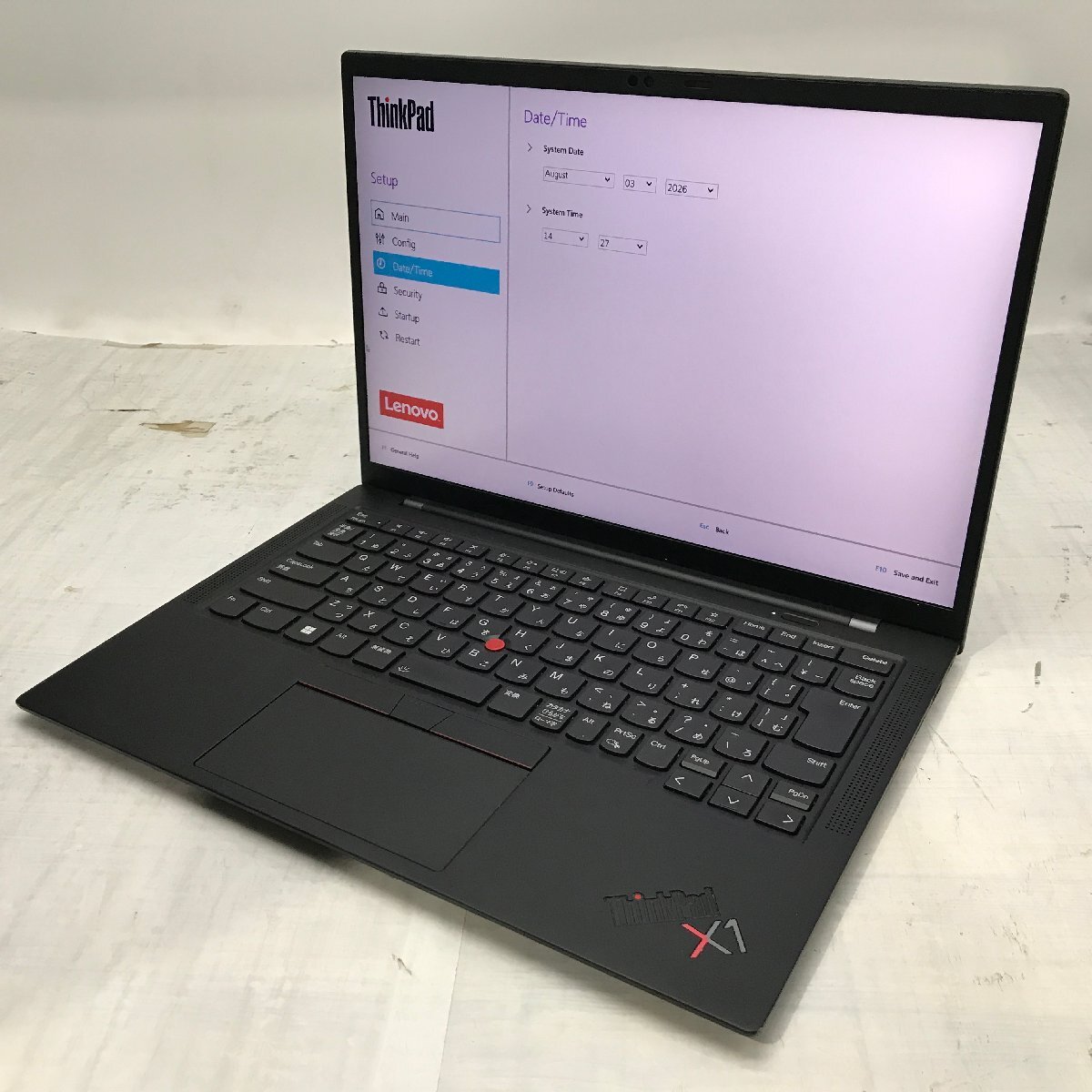 LENOVO ThinkPad X1 Carbon 20XXS24W27 Core i7 1185G7 3.00GHz/16 GB/512 GB(NVMe) 〔0803N02〕拍卖