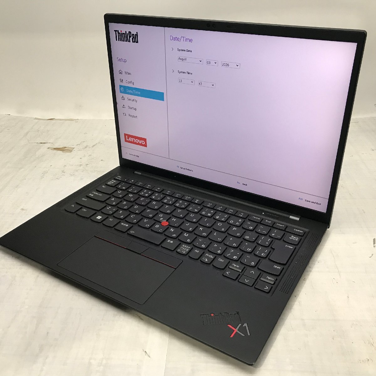 LENOVO ThinkPad X1 Carbon 20XXS24W27 Core i7 1185G7 3.00GHz/16 GB/512 GB(NVMe) 〔D0325〕拍卖