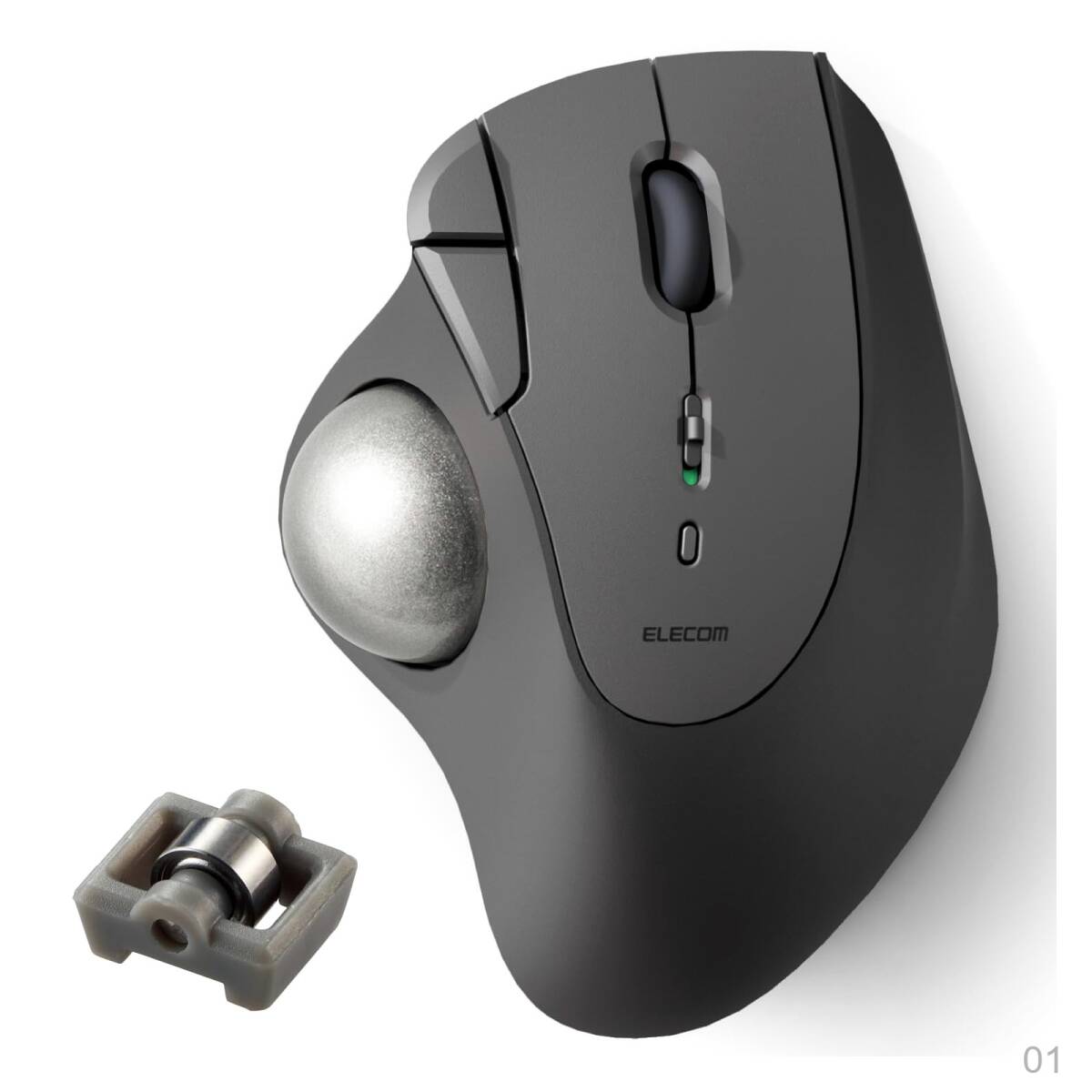 【新品】ワイヤレス エレコム Bluetooth トラックボールマウス (アイエスティー) IST シリーズ 5ボタン 親指操作 ベアリング支持 Window 85拍卖