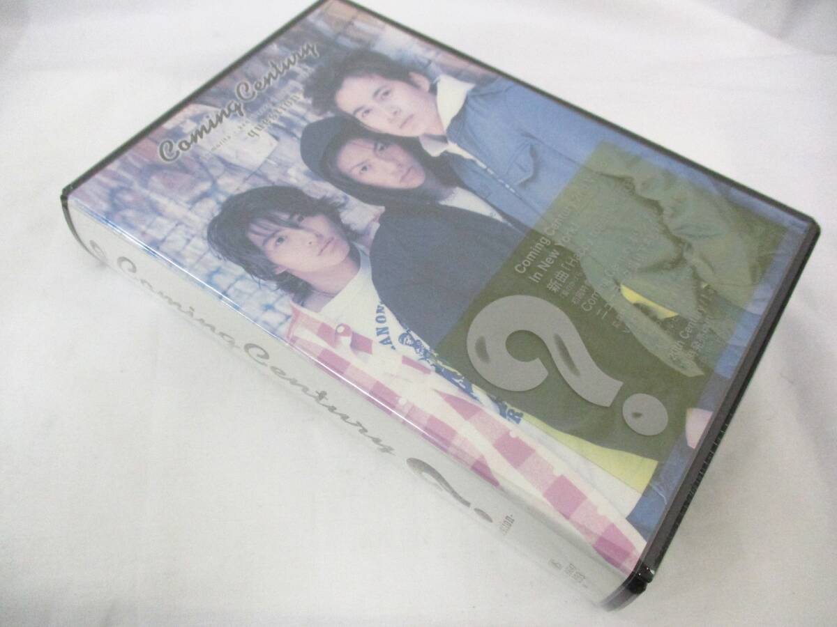【即決あり】初回盤 未開封 1998年 COMING CENTURY / question 森田剛 三宅健 岡田准一 VHS ビデオ 当時物 日本製 J-POP 平成拍卖