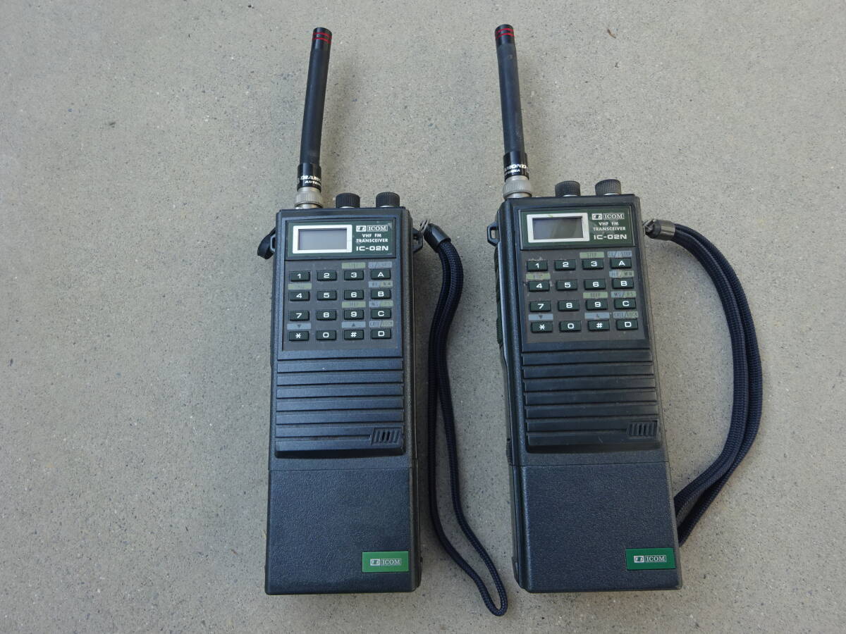 ICOM アイコム IC-02N 無線機 2台 拍卖