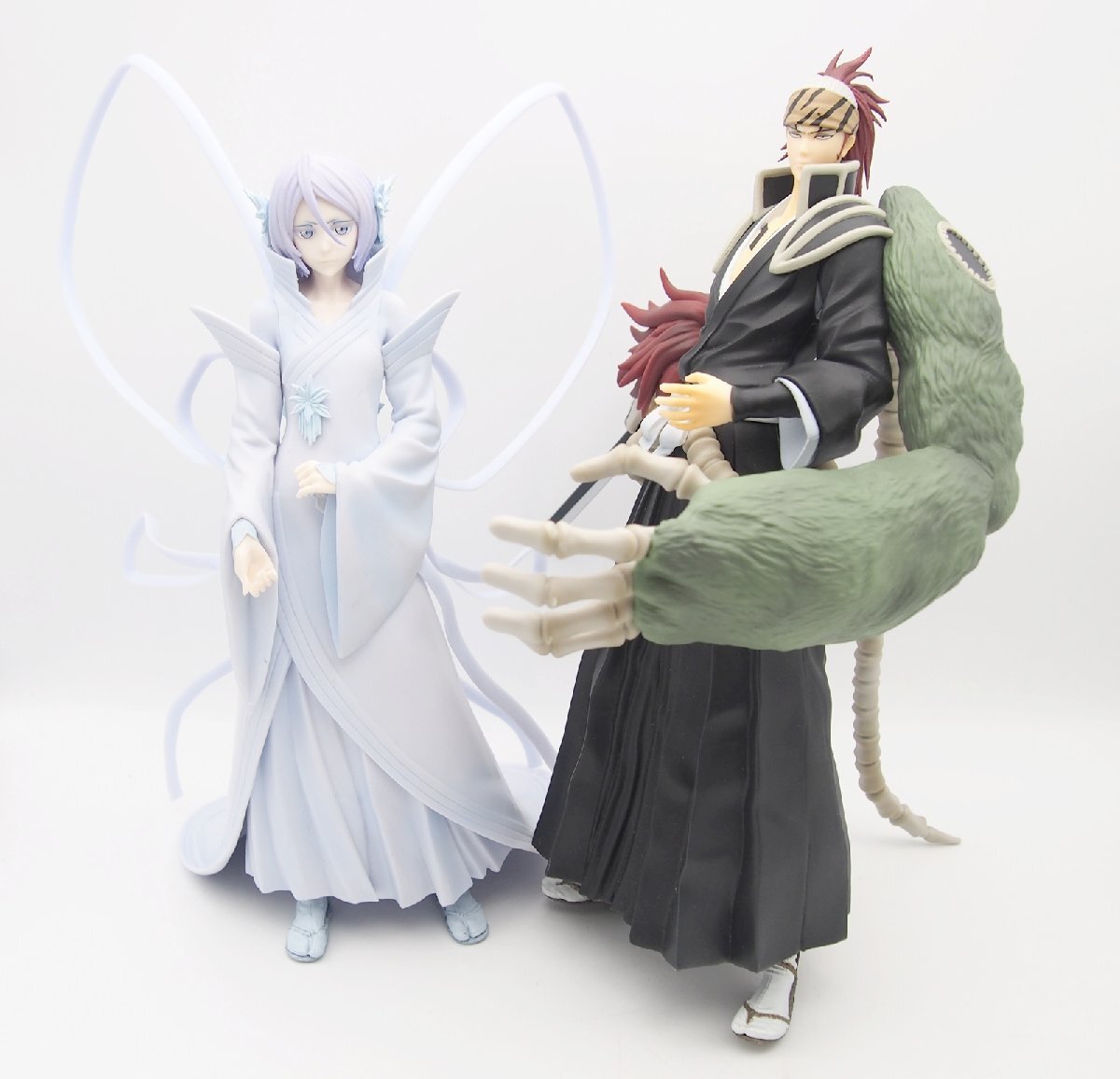 ○ 一番くじ BLEACH 千年血戦篇 OP.2 B賞 阿散井恋次 双王蛇尾丸 C賞 朽木ルキア 白霞罸 MASTERLISE フィギュア パーツ欠品あり 中古品拍卖