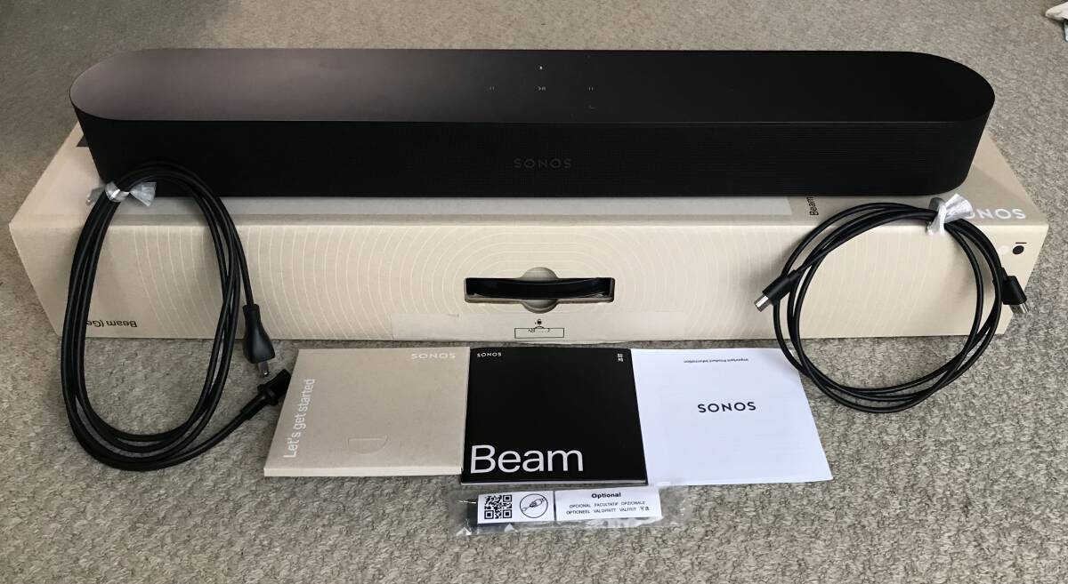 SONOS Beam (Gen 2) ブラック (BEAM2JP1BLK拍卖