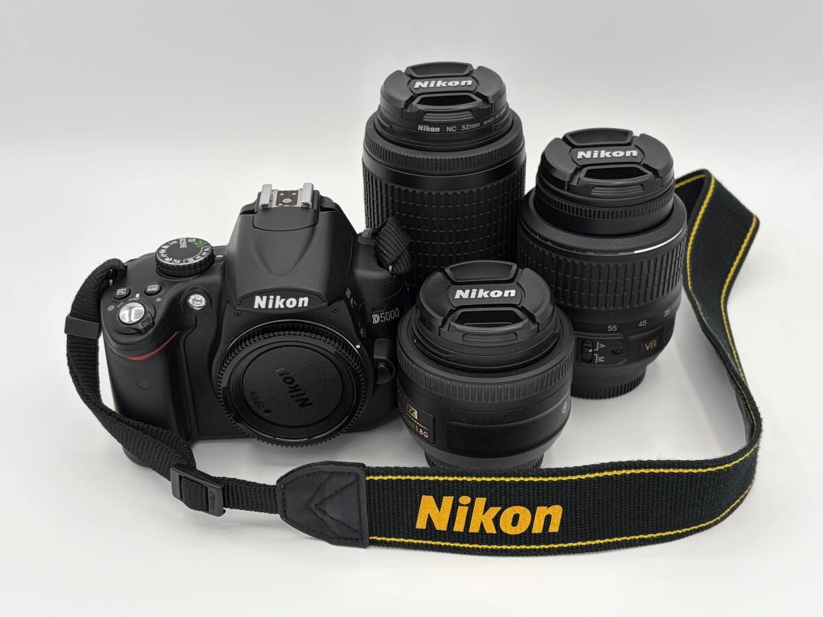 NIKON D5000 セット & AF-S NIKKOR 35mm 1:1.8G 中古品拍卖