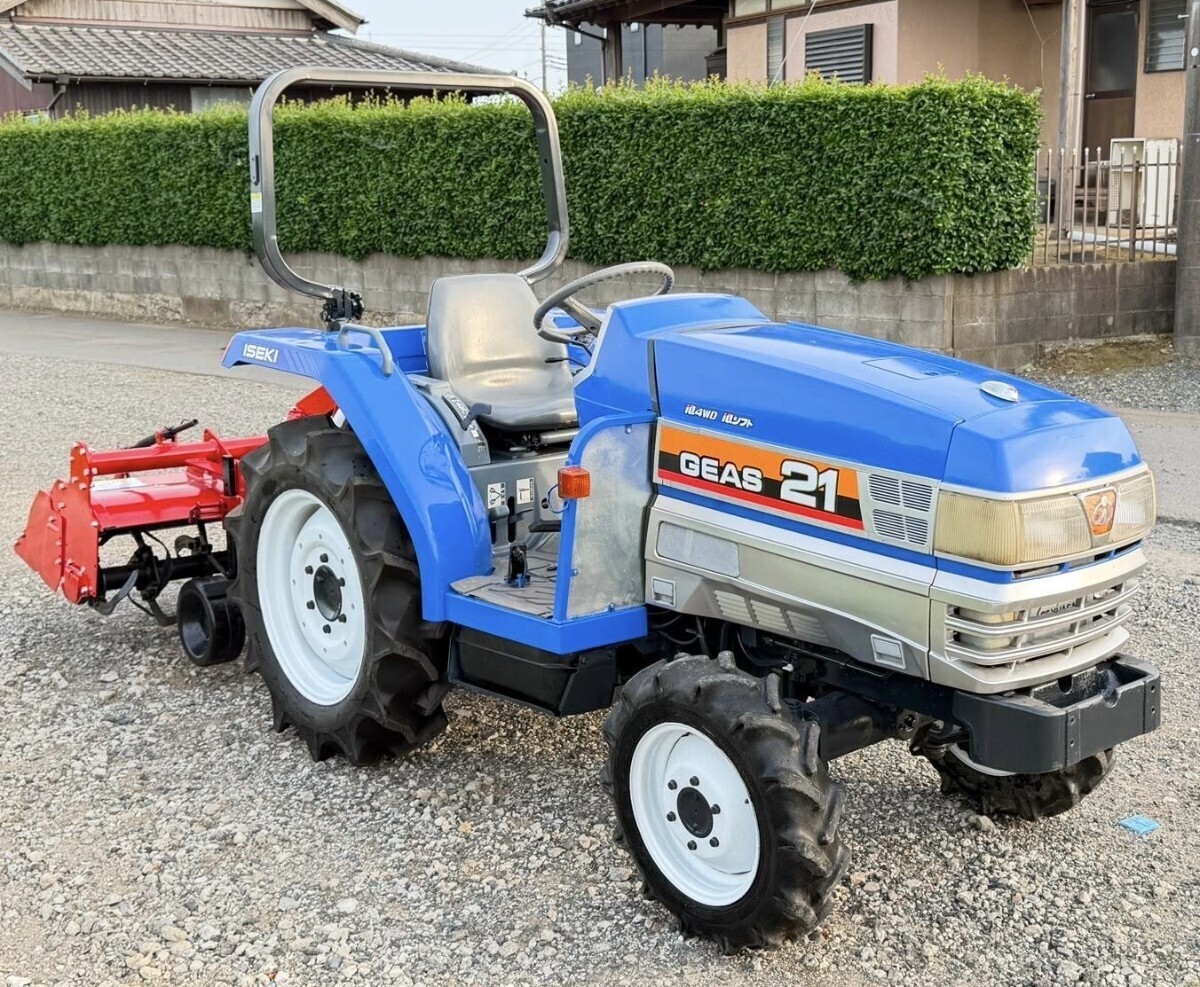 イセキトラクター★ GEAS 21★ 21馬力★ 2WD4WD★ 932アワー★ニプロ ロータリー CX1500拍卖