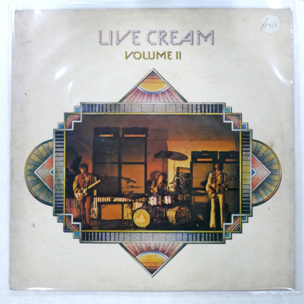 UK盤 CREAM LIVE CREAM VOL II POLYDOR 2383119 1LP拍卖