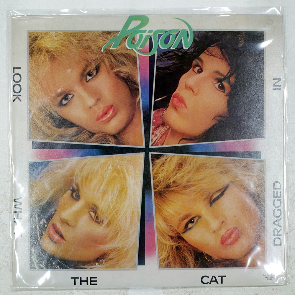 US盤 POISON LOOK WHAT THE CAT DRAGGED IN ENIGMA ST73202 1LP拍卖